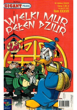 Komiks Gigant Tom 37 Wielki mur pełen dziur
