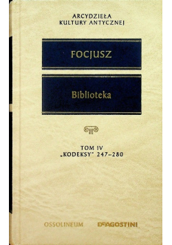 Focjusz Biblioteka Tom IV