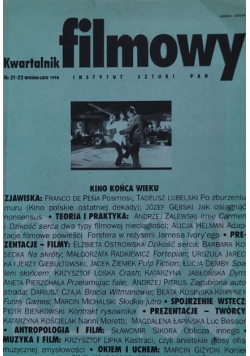 Kwartalnik filmowy Nr 21-22/ 02