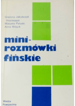 Mini rozmówki fińskie