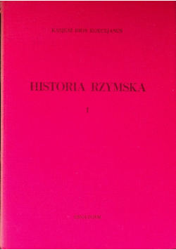 Historia Rzymska Tom I