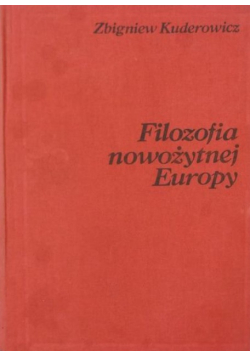 Filozofia nowożytnej Europy