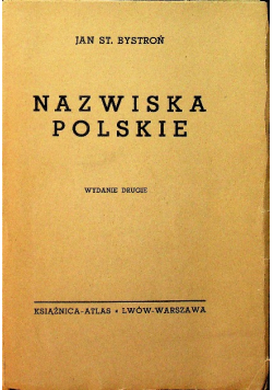 Nazwiska polskie 1936 r.
