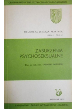 Zaburzenia psychoseksualne
