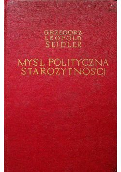 Myśl polityczna starożytności
