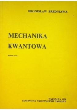 Mechanika kwantowa
