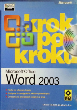 Microsoft Office Word 2003 krok po kroku