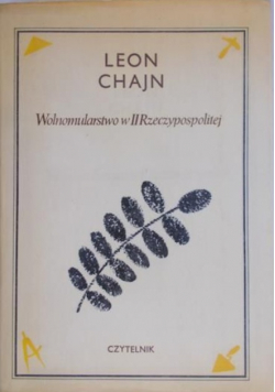 Chajn Leon - Wolnomularstwo w II Rzeczypospolitej