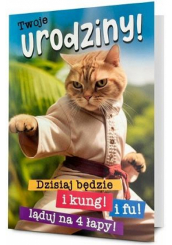 Karnet B6 Urodziny