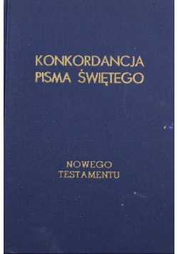 Konkordancja podręczna Pisma Świętego