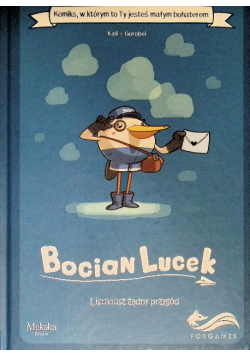 Komiks paragrafowy bocian lucek listonosz żądny przygód