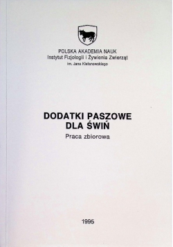 Dodatki paszowe dla świń