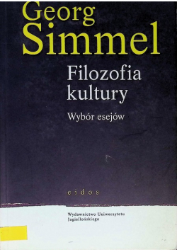 Filozofia kultury Wybór esejów