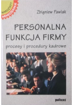 Personalna funkcja firmy