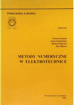 Metody numeryczne w elektrotechnice