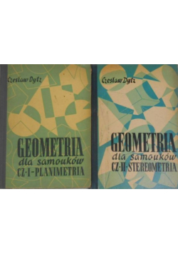 Geometria dla samouków Część I i II