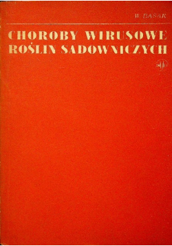 Choroby wirusowe roślin sadowniczych