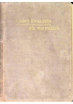 Cztery Ewangelje dla wszystkich 1931 r.