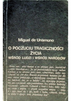O poczuciu tragiczności życia Wśród ludzi i wśród narodów