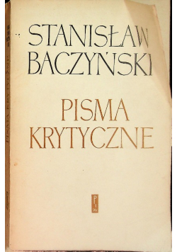 Pisma krytyczne