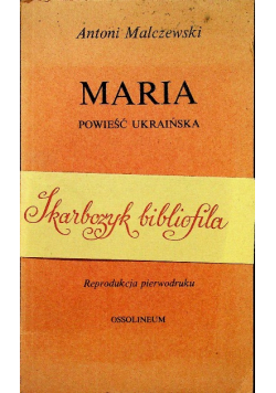 Maria powieść Ukraińska