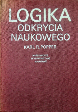 Logika Odkrycia Naukowego