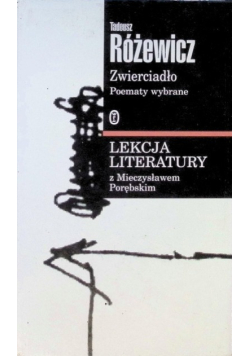 Zwierciadło Poematy wybrane