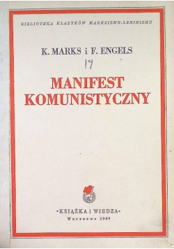 Manifest komunistyczny 1949 r.