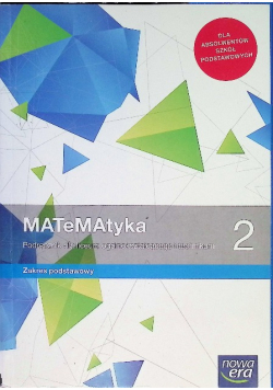 Matematyka 2 Podręcznik dla liceum ogólnokształcącego i technikum Zakres podstawowy