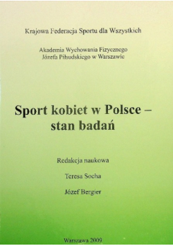 Sport kobiet w Polsce - stan badań