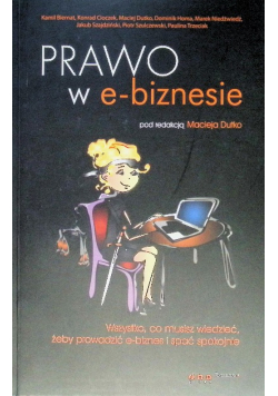 Prawo w e-biznesie