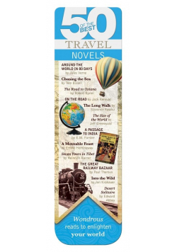 50 BEST - Travel - magnetyczna zakładka do książki
