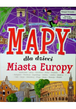 Miasta Europy Mapy dla dzieci