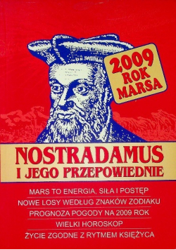 Nostradamus i jego przepowiednie 2009 rok Marsa