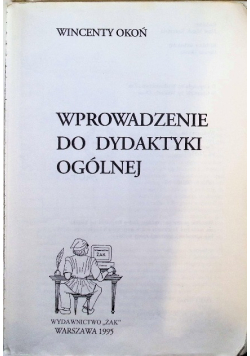 Wprowadzenie do dydaktyki ogólnej