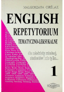 English repetytorium tematyczno - leksykalne Część 1
