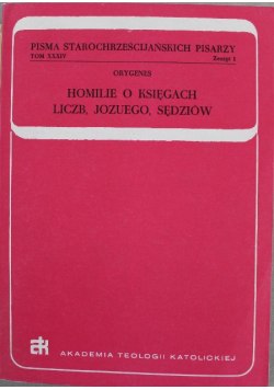 Homilie o księgach liczb Tom 34