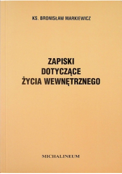 Zapiski dotyczące życia wewnętrznego