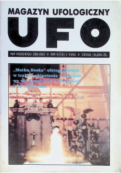 Magazyn ufologiczny UFO Nr 4 / 93