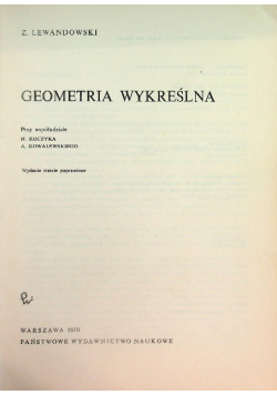 Geometria wykreślna