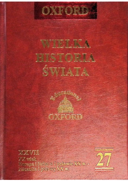 Oxford Wielka Historia Świata Tom 27
