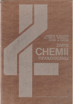 Zarys chemii fizjologicznej