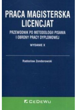 Praca magisterska. Licencjat