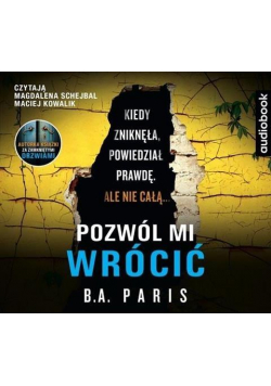 Pozwól mi wrócić audiobook