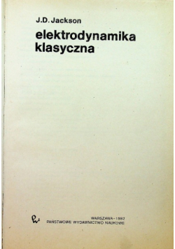 Elektrodynamika klasyczna