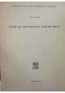Wstęp do metodologii ogólnej nauk