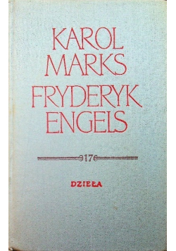 Marks Engels Dzieła Tom 17