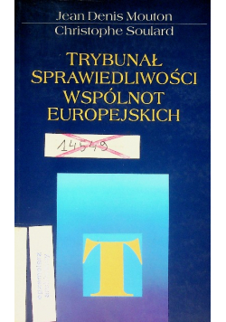 Trybunał Sprawiedliwości Wspólnot Europejskich