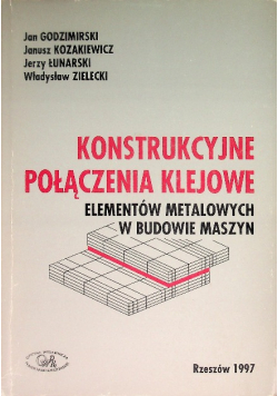 Konstrukcyjne połączenia klejowe
