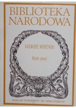 Wierzyński Wybór poezji